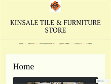 Tablet Screenshot of kinsaletiles.com